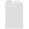 vidaXL Wall Cube Shelves 6 pcs High Gloss White 22x15x22 cm