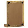 vidaXL Bathroom Mirror Brown 50 x 22 x 70 cm Solid Mango Wood