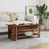 vidaXL Coffee Table Old Wood 102x55x42 cm Engineered Wood