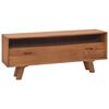 vidaXL Tv Cabinet | Natural Teak | Fine sanded teak hardwood | Medium | Durable