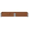 vidaXL Garden Planter Brown 150x100 cm Solid Wood Pine