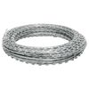 vidaXL Clipped Concertina Razor Wire Galvanised Steel 300 m