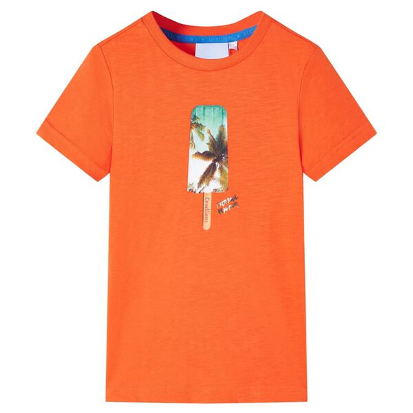Kids' T-shirt Dark Orange 140