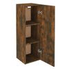 vidaXL 8 Piece TV Cabinet Set Smoked Oak Engineered Wood