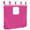 vidaXL Curtains for Loft Bed with Tower Pink Polyester