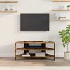 vidaXL Corner TV Cabinet Old Wood 102x40.5x45cm Engineered Wood
