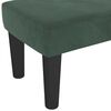 vidaXL Bench Dark Green 100 x 30 x 30 cm Velvet