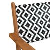 vidaXL Garden Chairs 2 pcs Solid Acacia Wood