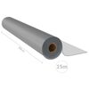 vidaXL Table Protector Roll Matt 0.9x15 m 1.6 mm PVC