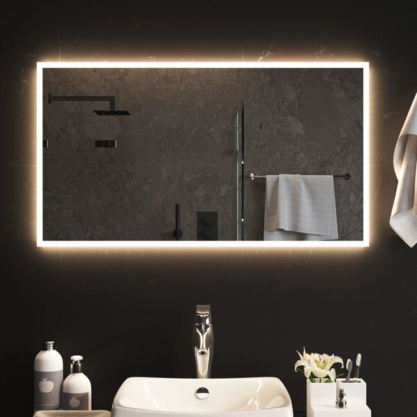 vidaXL LED Bathroom Mirror 50x90 cm