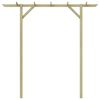 vidaXL Garden Pergola 205x40x203 cm Wood