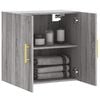 vidaXL Wall Cabinet Grey Sonoma 60x31x60 cm Engineered Wood