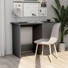 vidaXL Desk Grey 100x50x76 cm Engineered Wood