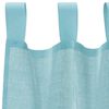 vidaXL Voile Curtains with Loops 2 pcs Turquoise 140x225 cm