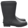 vidaXL Rain Boots Black Size 44 PVC