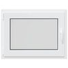 vidaXL Basement Window "RISOR" 80x50 cm Tilt&Turn DIN Left White