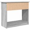 vidaXL Console Table with Drawers Grey Sonoma 85.5x38.5x74.5 cm