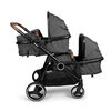 Baninni Twin Stroller Luiz Grey