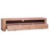 vidaXL TV Cabinet 140x30x35 cm Solid Teak Wood