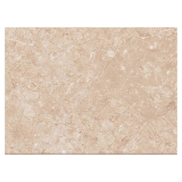 vidaXL Kitchen Countertop Beige with Marble Texture 80x60x2.8 cm Engineered Wood