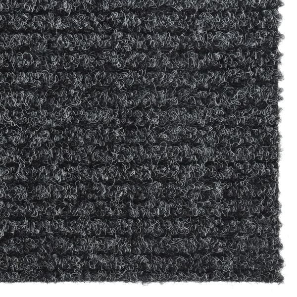 vidaXL Dirt Trapper Carpet Runner 100x100 cm Anthracite