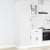 vidaXL Kitchen Cupboard Lucca White Engineered Wood