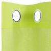 vidaXL Voile Curtains with Grommets 2 pcs Apple Green 140x140 cm