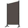 vidaXL 3-Panel Room Divider Anthracite 260x180 cm