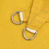 vidaXL Sunshade Sail 160 g/m² Square Yellow 4x4 m HDPE