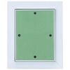 vidaXL Access Panel White 20 x 25 cm Aluminium and Plasterboard