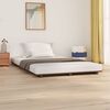 vidaXL Bed Frame without Mattress Honey Brown 120x190 cm Small Double Solid Wood Pine