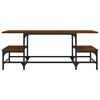 vidaXL Coffee Table Brown Oak 100x50.5x40 cm Engineered Wood
