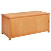 vidaXL Storage Box 110 x 45 x 45 cm Solid Oak Wood