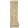 vidaXL Fireplace Surround Sonoma Oak 100x30x87.5 cm Engineered Wood
