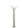 vidaXL Bollard Lights with Sensor 3 pcs 80 cm Stainless Steel IP44