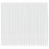 vidaXL Lace Curtain with Curtains Floral White 260 x 500 cm Polyester