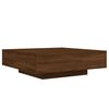 vidaXL Coffee Table Brown Oak 100x100x31 cm Engineered Wood