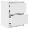 vidaXL TV Cabinet White 40x35x54 cm Engineered Wood