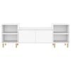 vidaXL TV Cabinet White 160x35x55 cm Engineered Wood