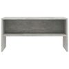 vidaXL TV Cabinet Concrete Grey 80x40x40 cm Engineered Wood