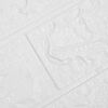 vidaXL 3D Wallpaper Bricks Self-adhesive 10 pcs White