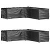 vidaXL L-Shaped Garden Furniture Covers 2 pcs 16 Eyelets 285x285x70 cm