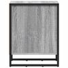 vidaXL Bedside Table Grey Sonoma 39.5 x 30 x 50 cm Engineered Wood