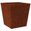 vidaXL Garden Planters 2 pcs 40x40x40 cm Weathering Steel
