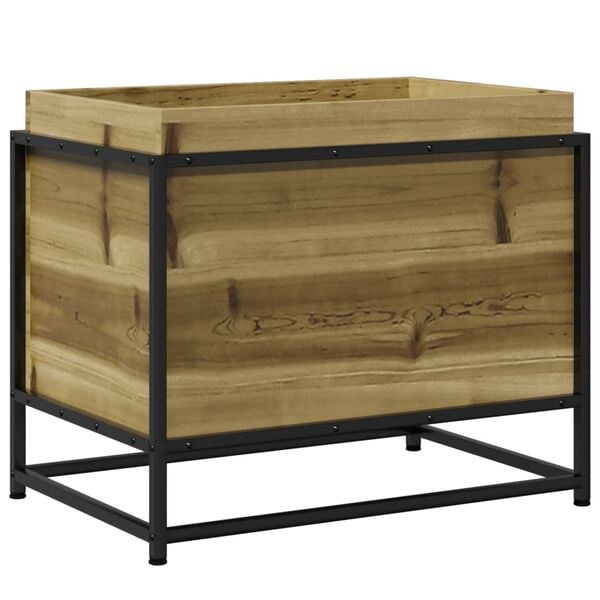 vidaXL Garden Planter 60x40x50 cm Impregnated Wood Pine