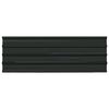 vidaXL Roof Panel 12 pcs Anthracite 129 x 45 cm Galvanised steel