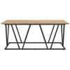 vidaXL Coffee Table Artisan Oak 100 x 50 x 40 cm