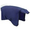 vidaXL Horse Blanket Navy Blue 155 cm Polar fleece
