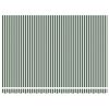 vidaXL Awning Striped Green and white 4.5 x 3 m Polyester and metal