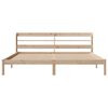 vidaXL Bed Frame without Mattress 180x200 cm Super King Solid Wood Pine